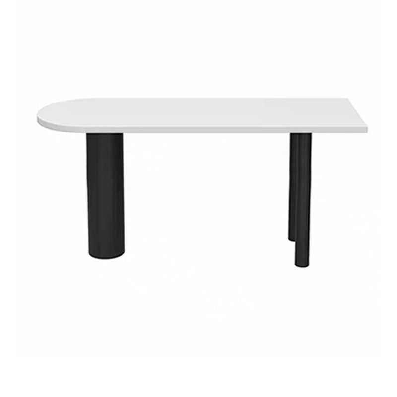 Modern Wood Pub Table with Specialty Table Top Legs Table - 41.3" H