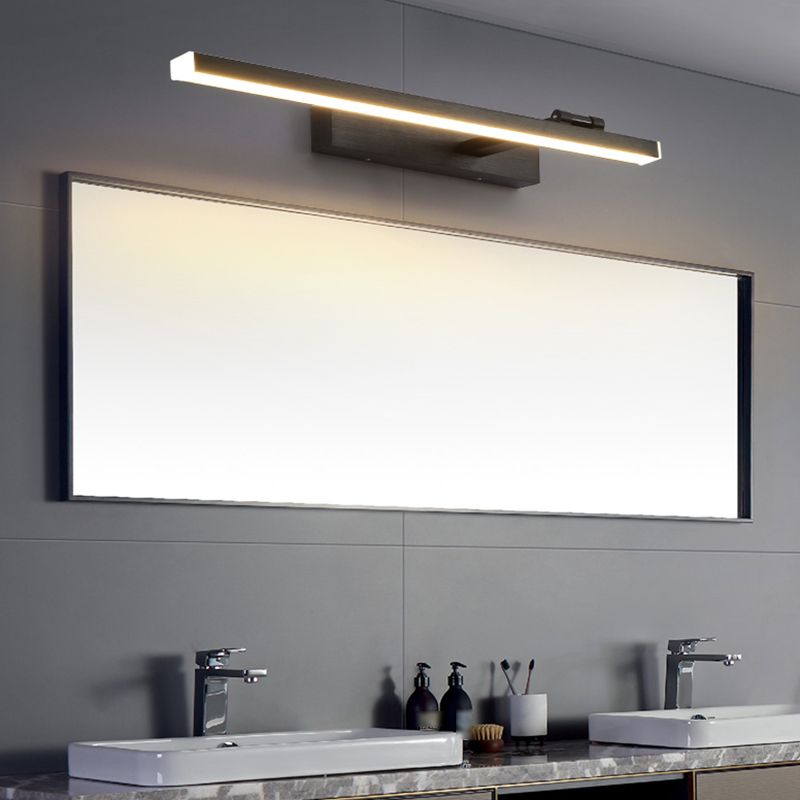 SCONCE LIMPTE BEVERING Eenvoudig LED metalen wandmontage Licht voor badkamer