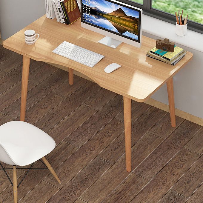 Modern Home Freeform Writing Desk Artificial Wood Bedroom Desk