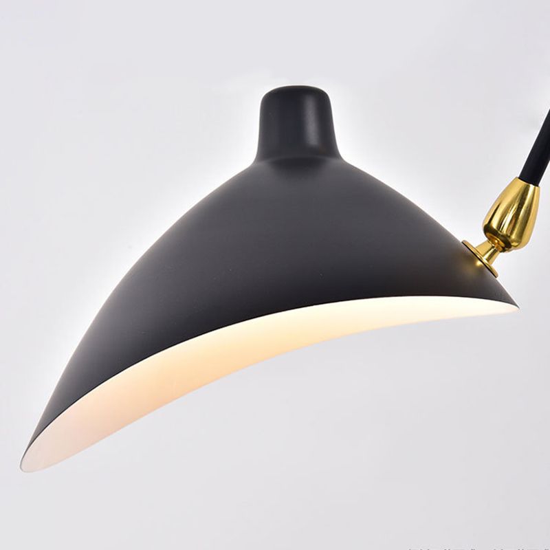 Platypus Ceiling Fixture Postmodern Metal 3-Light Black Pendant Light for Dining Room