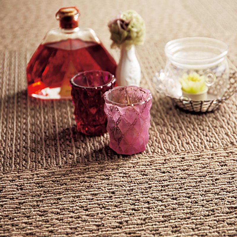 Home Indoor Carpet Tiles Solid Color Square Stain Resistant Carpet Tiles