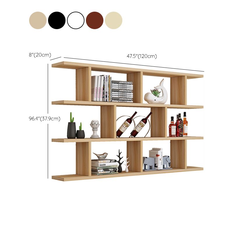 Modern Wall Mounted Wine Bottle Rack Manufactured Wood Bottle Rack