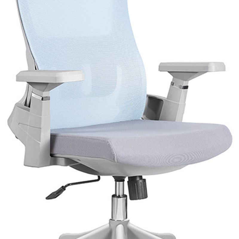 Modern Arms Included Chair High Back Mesh Desk Chair with Wheels