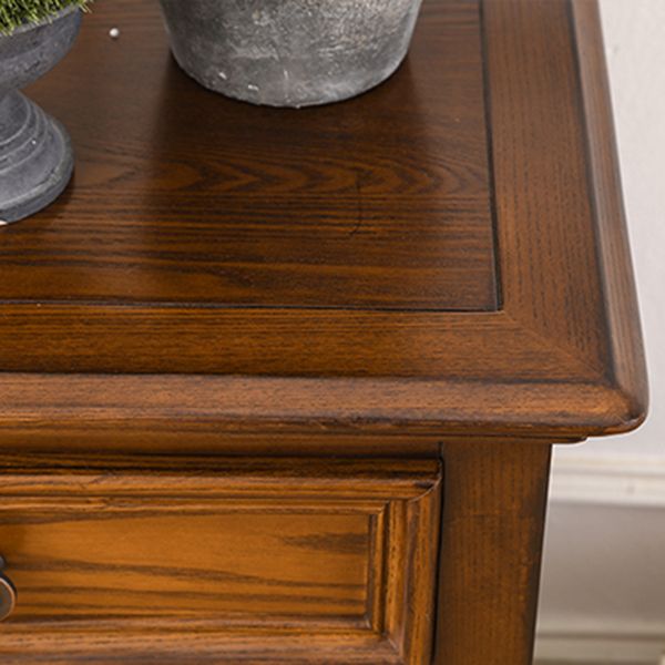 Modern Sideboard in Brown Wooden DIning Sideboard with Doors for Living Room