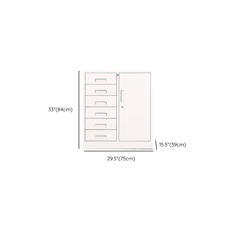 Modern Steel Cabinet Locking Drawers and Storage Filing Cabinet