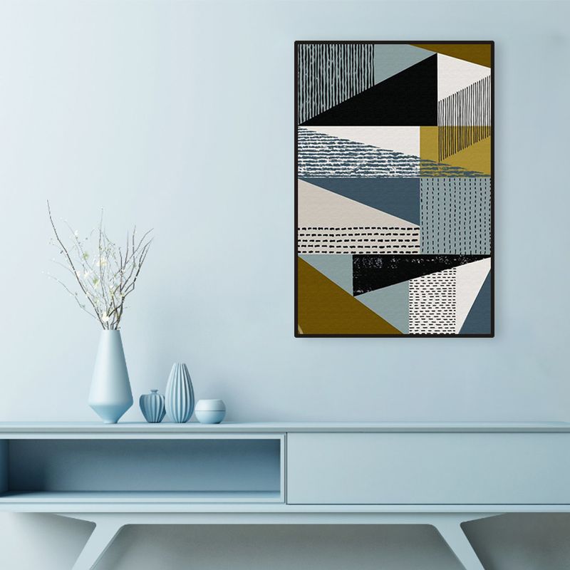 Textured Modern Rest Room Painting, Multiple Sizes