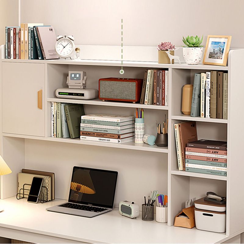 Study Desk Wood with Storage Shelves Desk with Drawer Home Computer Desk