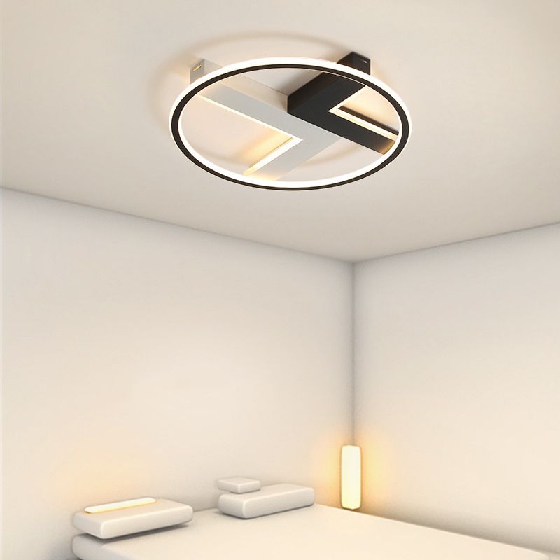 Modern LED Ceiling Light Metal Flush Mount Lighting for Hallway