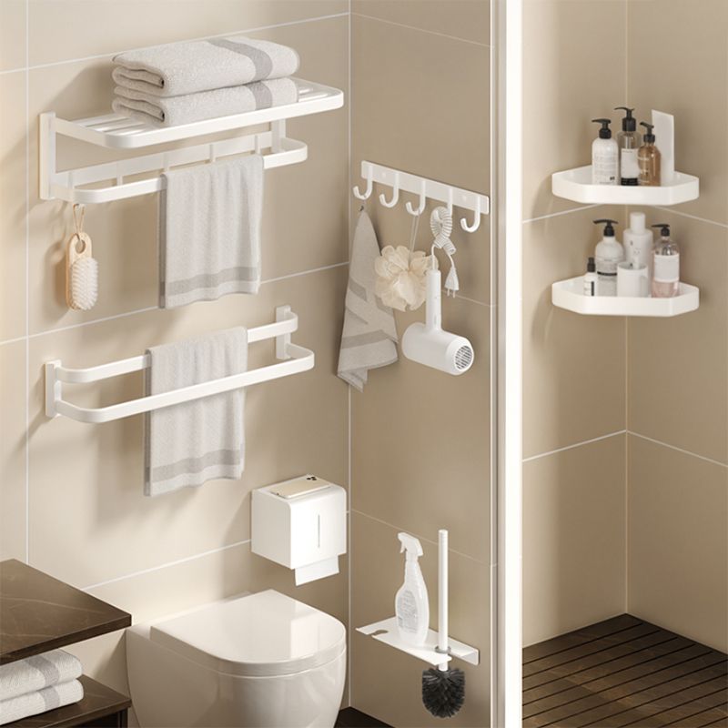 Modern Bath Hardware Set Paper Holder Bath Shelf Bathroom Accessory Kit