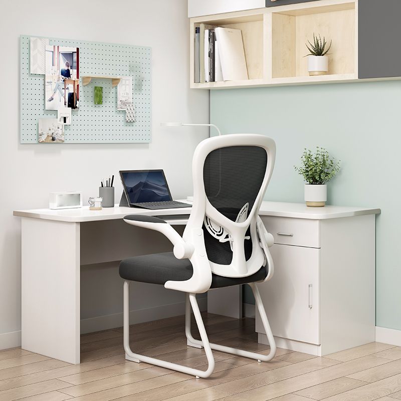 Removable Arms Office Chair No Distressing Ergonomic Modern Desk Chair