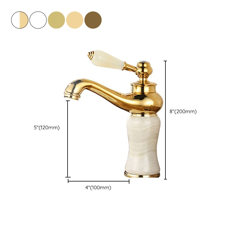 Luxury Vessel Faucet Lever Handle Low Arc Vessel Sink Bathroom Faucet