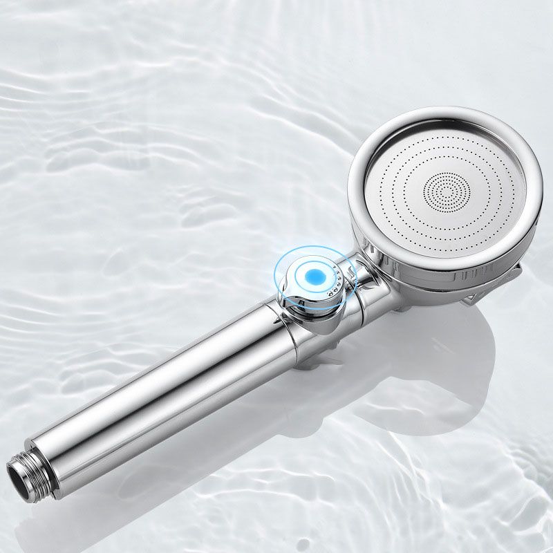 Super Pressurized Shower Head 3 Sprays Adjustable Water Flow Round Shower Head