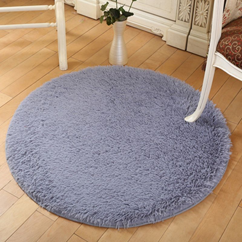 Kameel Casual Tapsel Blending Solid Color Rug Non-Slip Backing Rug voor woonkamer