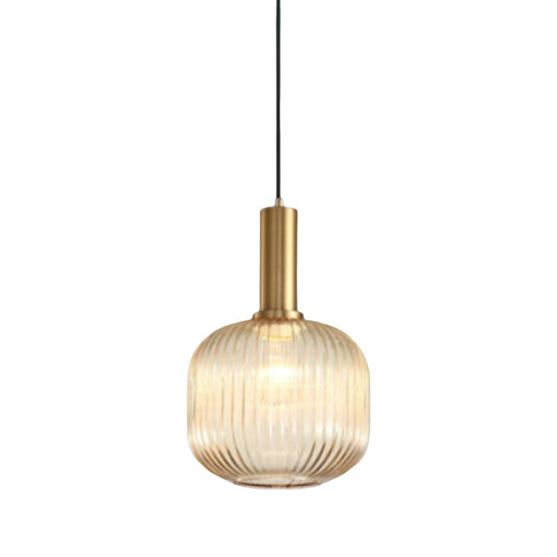 Suspension Pendant Light Simple Style Glass Hanging Ceiling Light