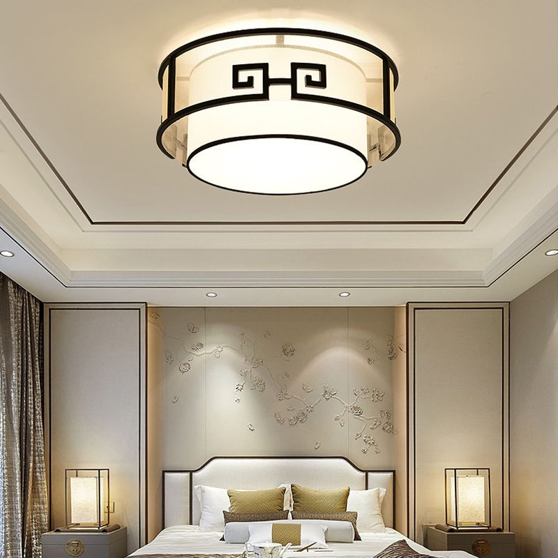 New Chinese Style Ceiling Light Geometry Shape Ceiling Lamp for Living Room