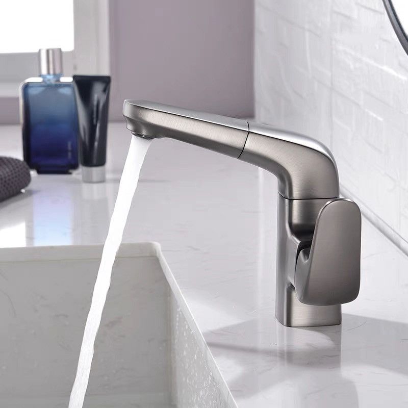 Modern Faucets 1-Handle and 1-Hole Single Level Low Profile Bar Faucet