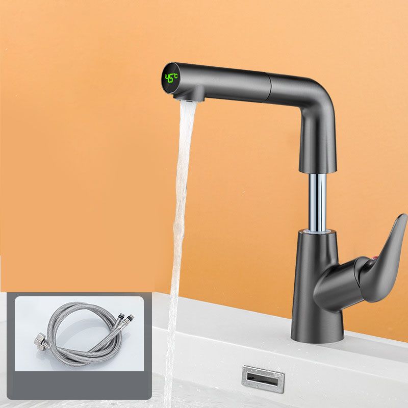 Modern Sink Faucet Solid Color Vessel Sink Faucet for Bathroom