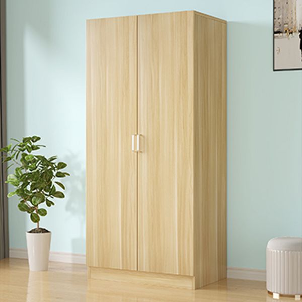 Matte Modern Kids Closet Wooden Glossy Coat Locker with Garment Rod