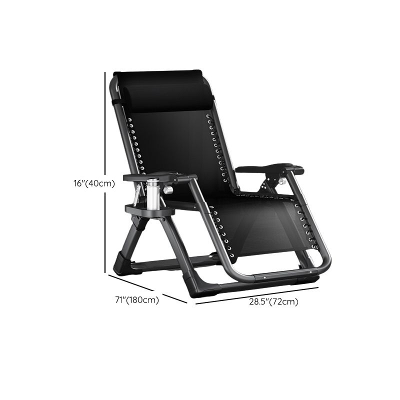 Contemporary Single Ergonimic Recliner with Legs and Pillow Metal Solid Color