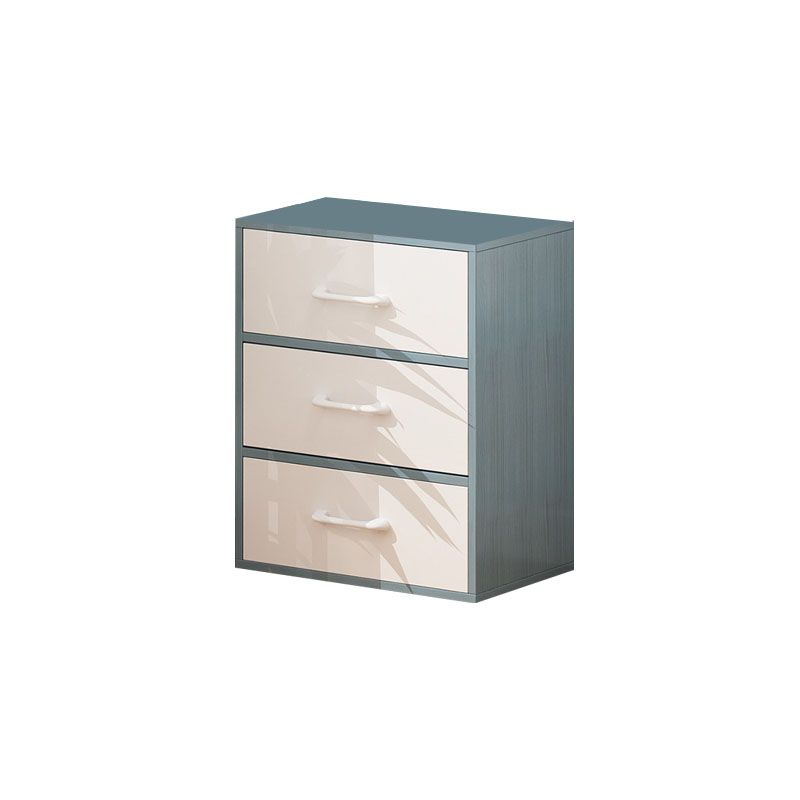 Wooden Dresser Modern Style Vertical Bedroom Storage Chest Dresser with Drawers