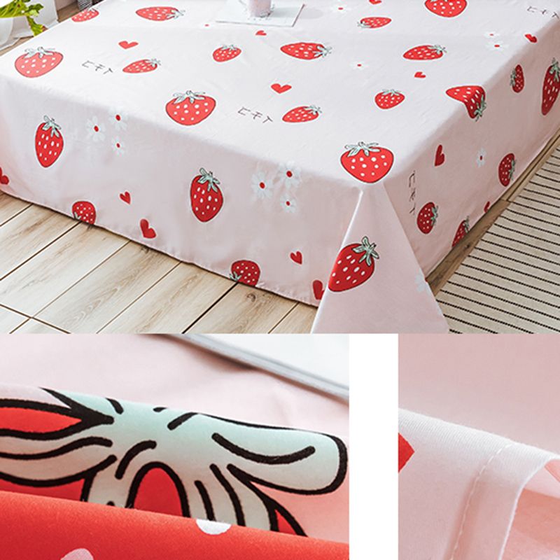 Cotton Bed Sheet One Piece Summer Style Bedroom Simple Fitted Sheet