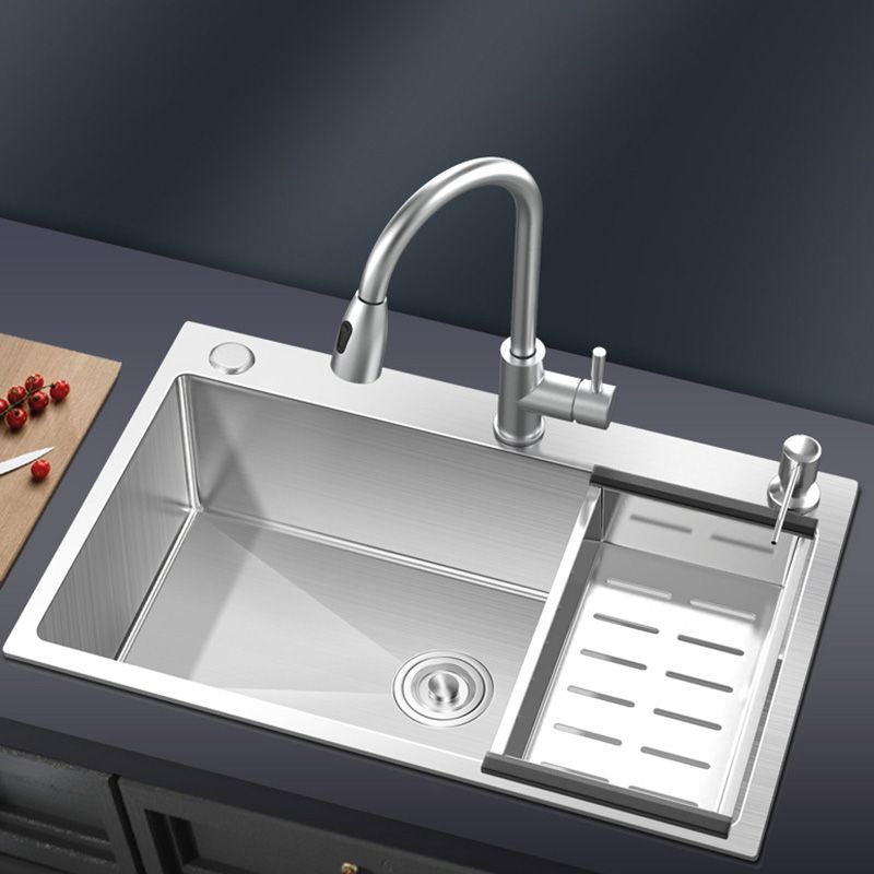 Stainless Steel Kitchen Sink Modern Kitchen Sink with Drain Assembly