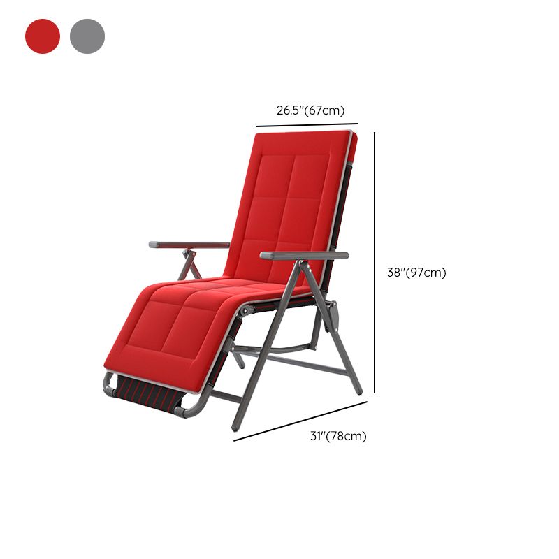 Contemporary Standard Recliner with Independent Foot Movement and Arms