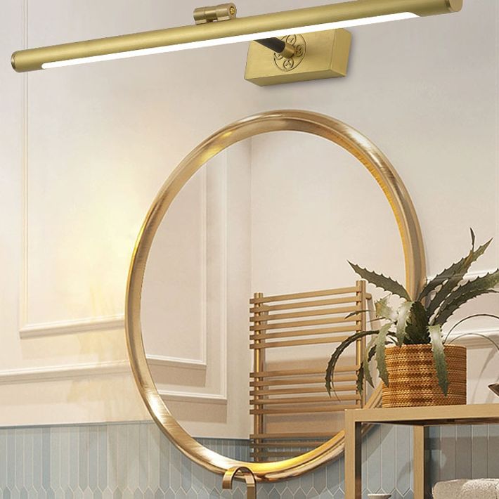 Modern Simplicity Elongated Vanity Light Fixture Acrylic Wall Lighting Fixtures for Bathroom