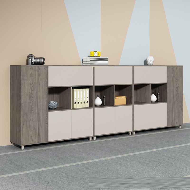 Industrial Style File Cabinet Vertical Wood Vertical Filing Cabinet for Home Office