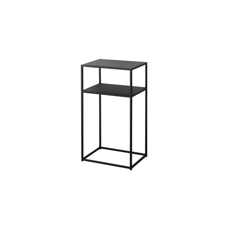 Metal Bed Nightstand Modern Accent Table Nightstand for Bedroom