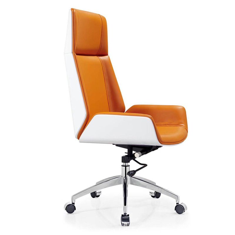 Modern Armless  Office Chair Swivel Height-adjustable Chair with Wheels