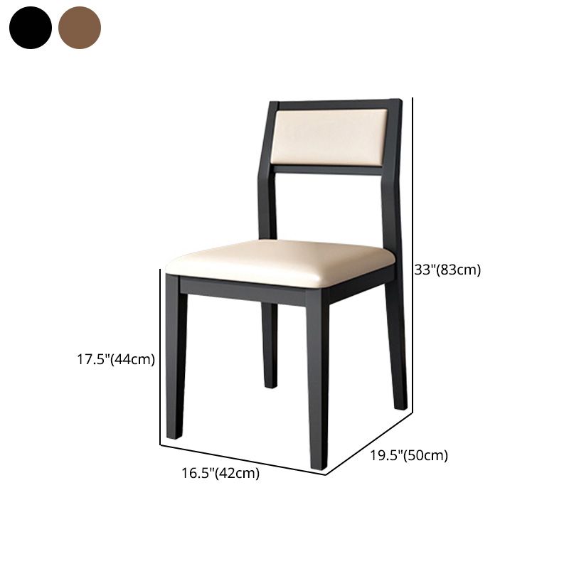 Dining Room Side Chairs Modern Solid Wood Kitchen Chair for Home