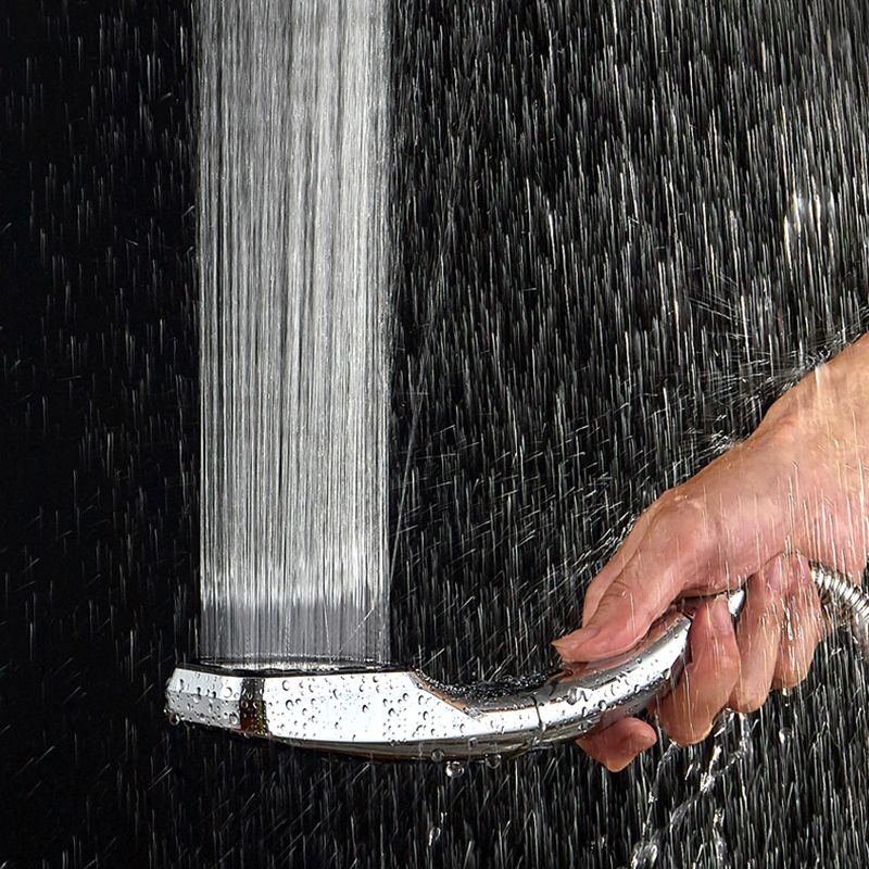 Bathroom Handheld Shower Head Raining Jet Brass Tube Shower Head