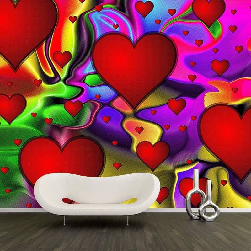 Environment Friendly Wall Mural Wallpaper Pop Art Sitting Room Wall Mural