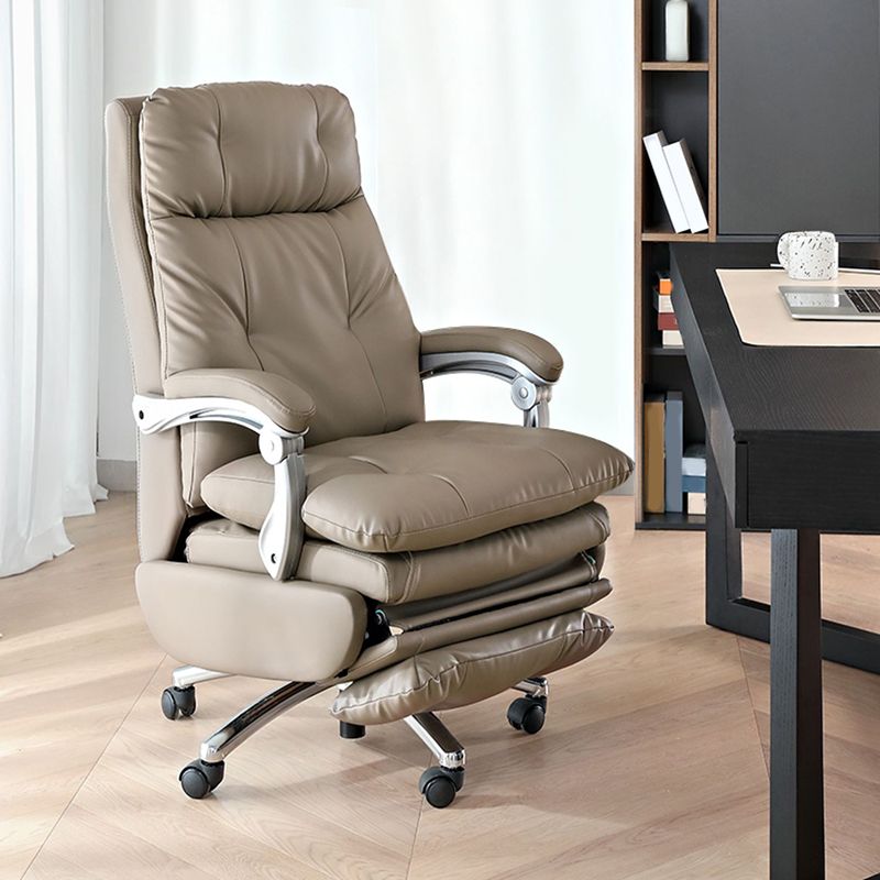 Modern Chair Removable Arms Adjustable Seat Height Desk Chair with Wheels