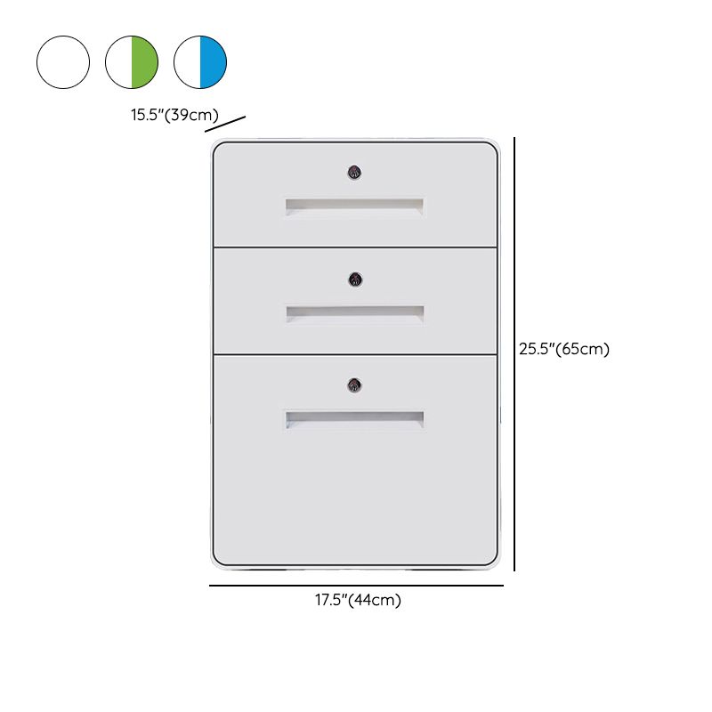 Traditional Cabinet Steel with Locking Drawers Filing Cabinet for Office