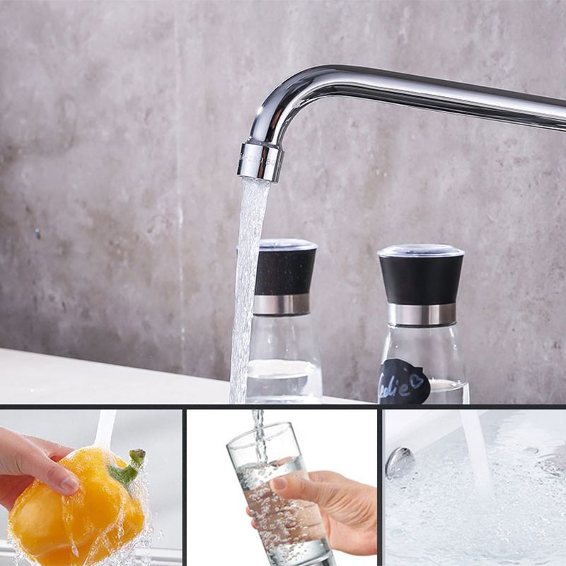 Modern Bar Faucet Brass Knob Handle Wall Mounted Pot Filler Faucet