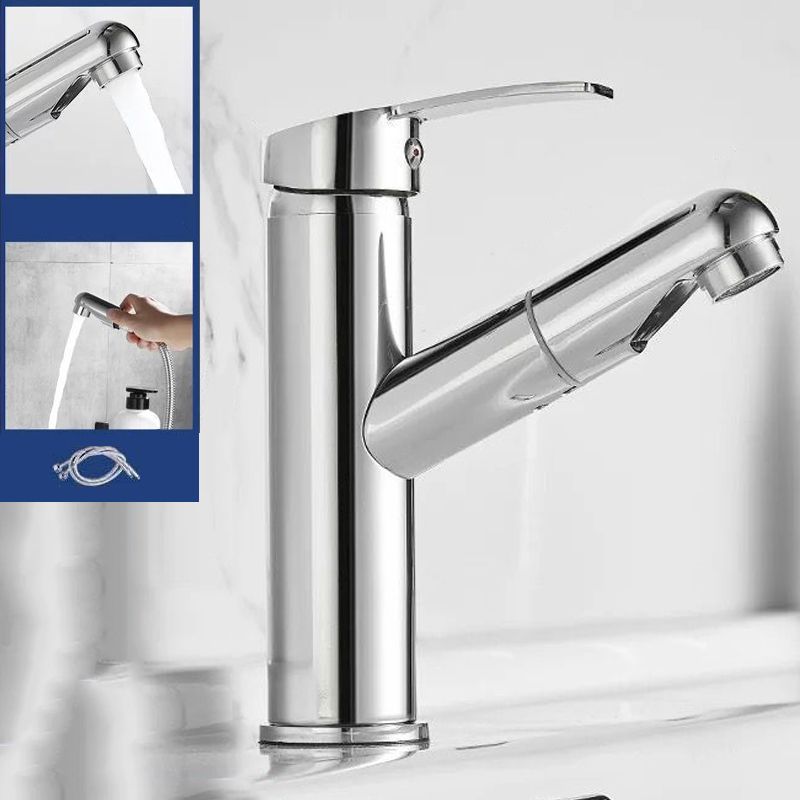 Modern Design Bathroom Faucet Single Handle Faucet with Water Hose