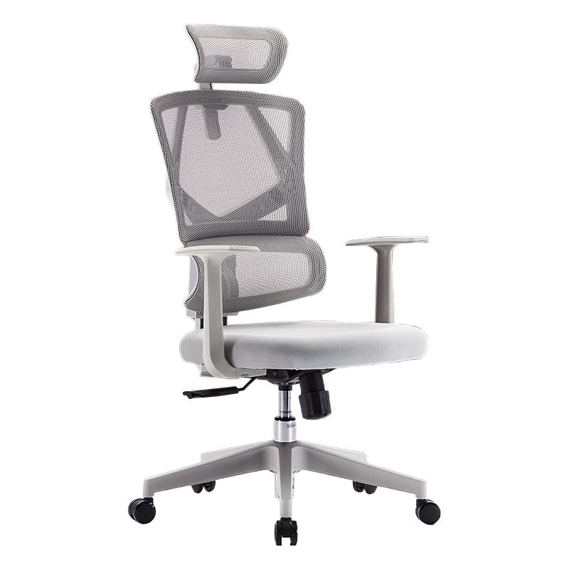 Removable Arms Desk Chair Modern Adjustable Seat Height Swivel Chair