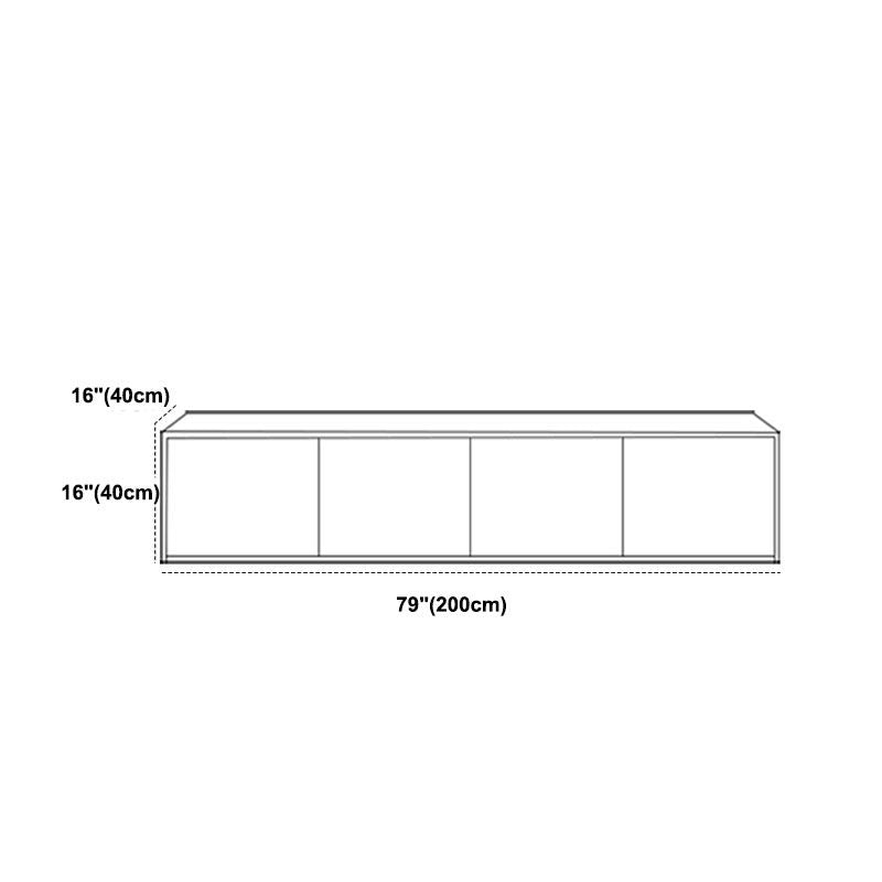 Nordic TV Cabinet Fixture Living Room Suspended / Floor TV Stand Console