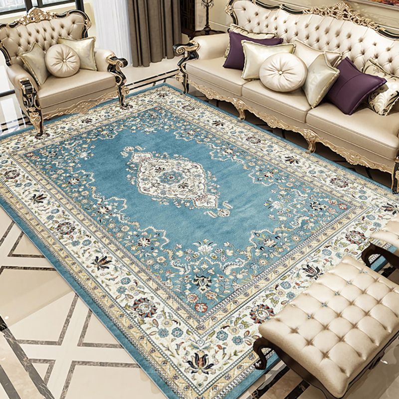 Nostalgie Tribal Tottem Print Rapis Polyester Tapis Totage résistant au tapis Indoor pour décoration domestique