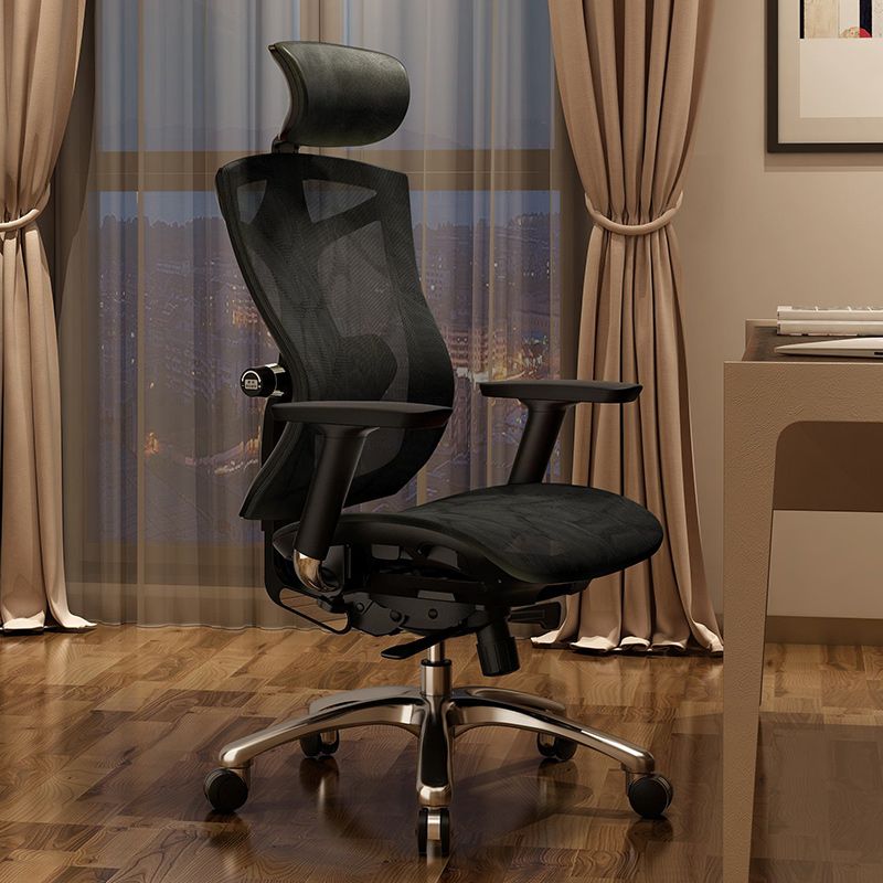 Modern Chair Removable Arms Adjustable Seat Height Office Chair with Wheels