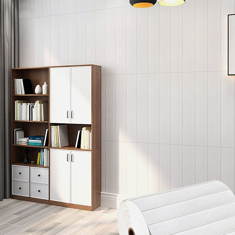 Contemporary Waterproof Wainscoting 1 Piece PVC Shiplap for Indoors