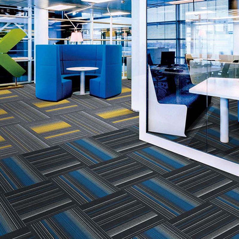 Non-Skid Level Loop Carpet Tile Self Adhesive Indoor Office Carpet Tiles