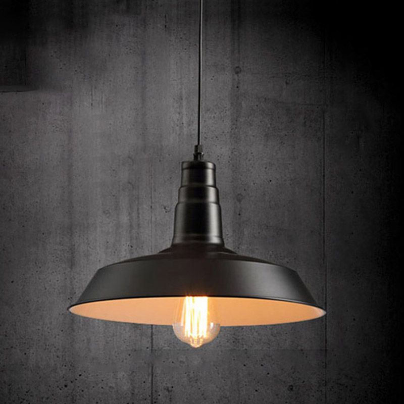 Modern Hanging Light Colorful Metal Shade Pendant Lighting Fixture for Sitting Room