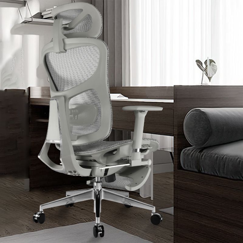 Removable Arms Desk Chair Ergonomic Modern Office Chair with Wheels