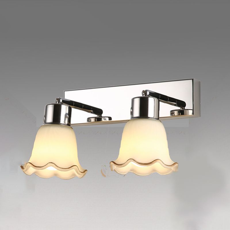 Modern Mirror Light Farmture Simplistic Glass Badkamer Wandverlichtingsbeveiliging