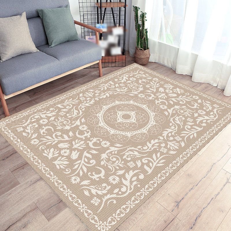 Nostalgie Tribal Pattern Area Tapis Polyester Carpet Pet Friendly Indoor tapis pour décoration de maison