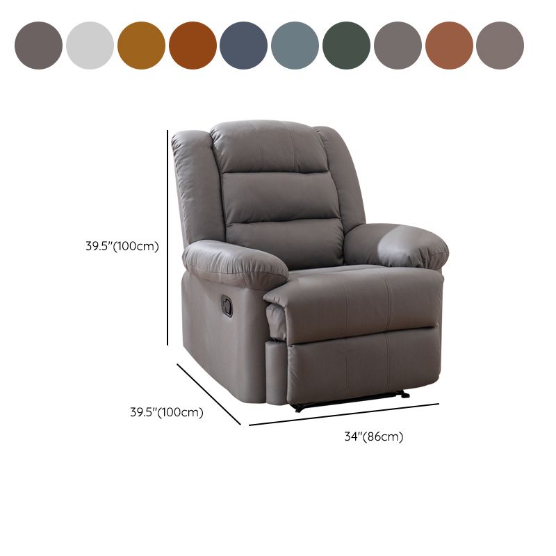 Modern & Contemporary Home Theater Recliner Rocker Solid Color Indoor