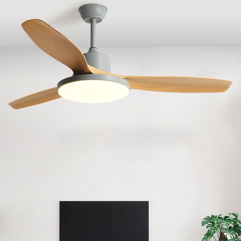 Contemporary Ceiling Fan Light Fixture Simplicity LED Ceiling Lamp for Bedroom